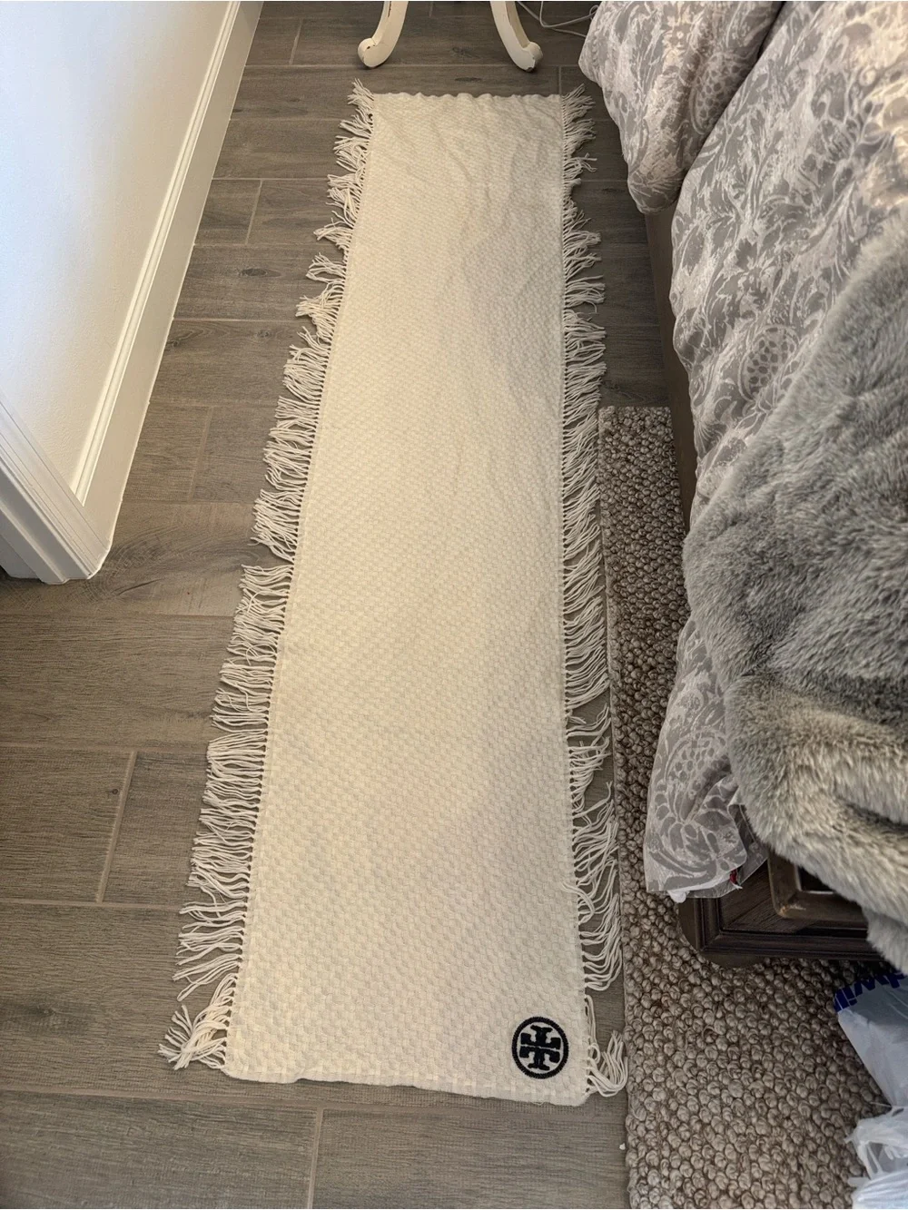 Tory Burch Woven Shawl. 100% Merino wool.